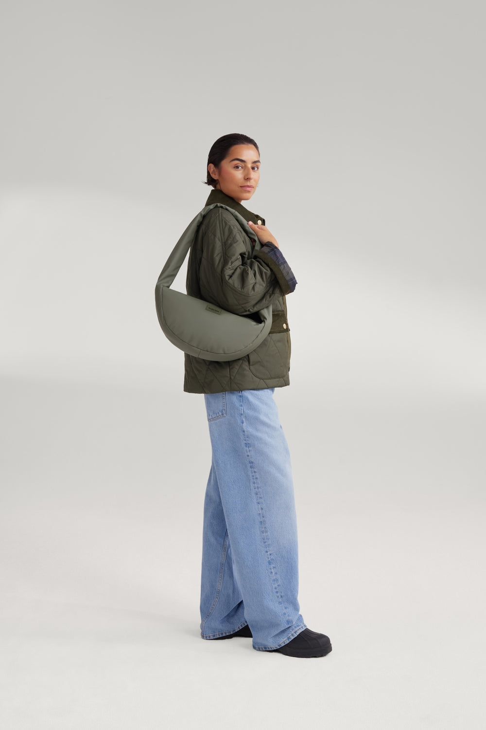 Rain Puffy Mini Sac Bandoulière | Vert