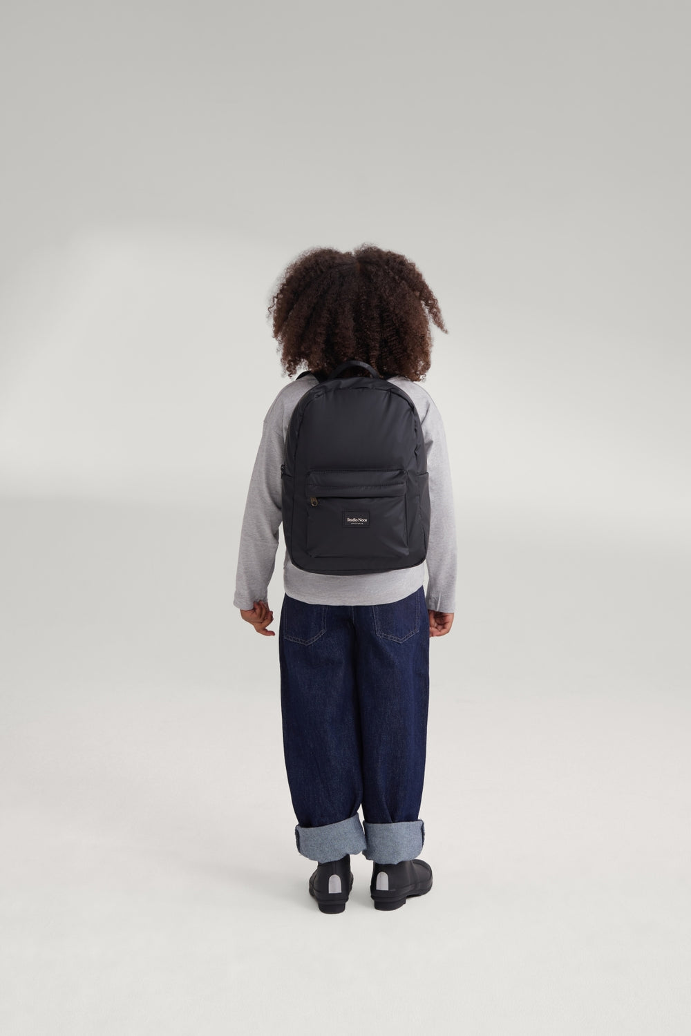 Rain Puffy Midi Rugzak | Zwart