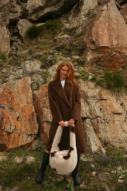 Faux Fur Sac À Bandoulière | Holy Cow