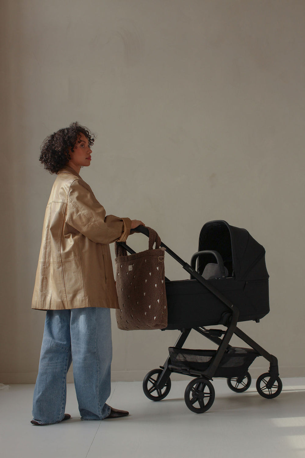 Bruine Hearts Teddy Luiertas