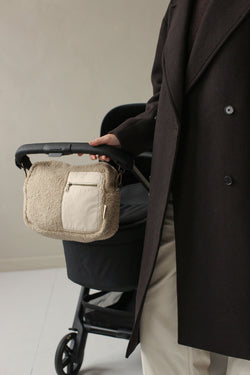 Teddy Stroller Organizer | Ecru