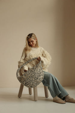 Soft Cotton Sac À Bandoulière | Leopard