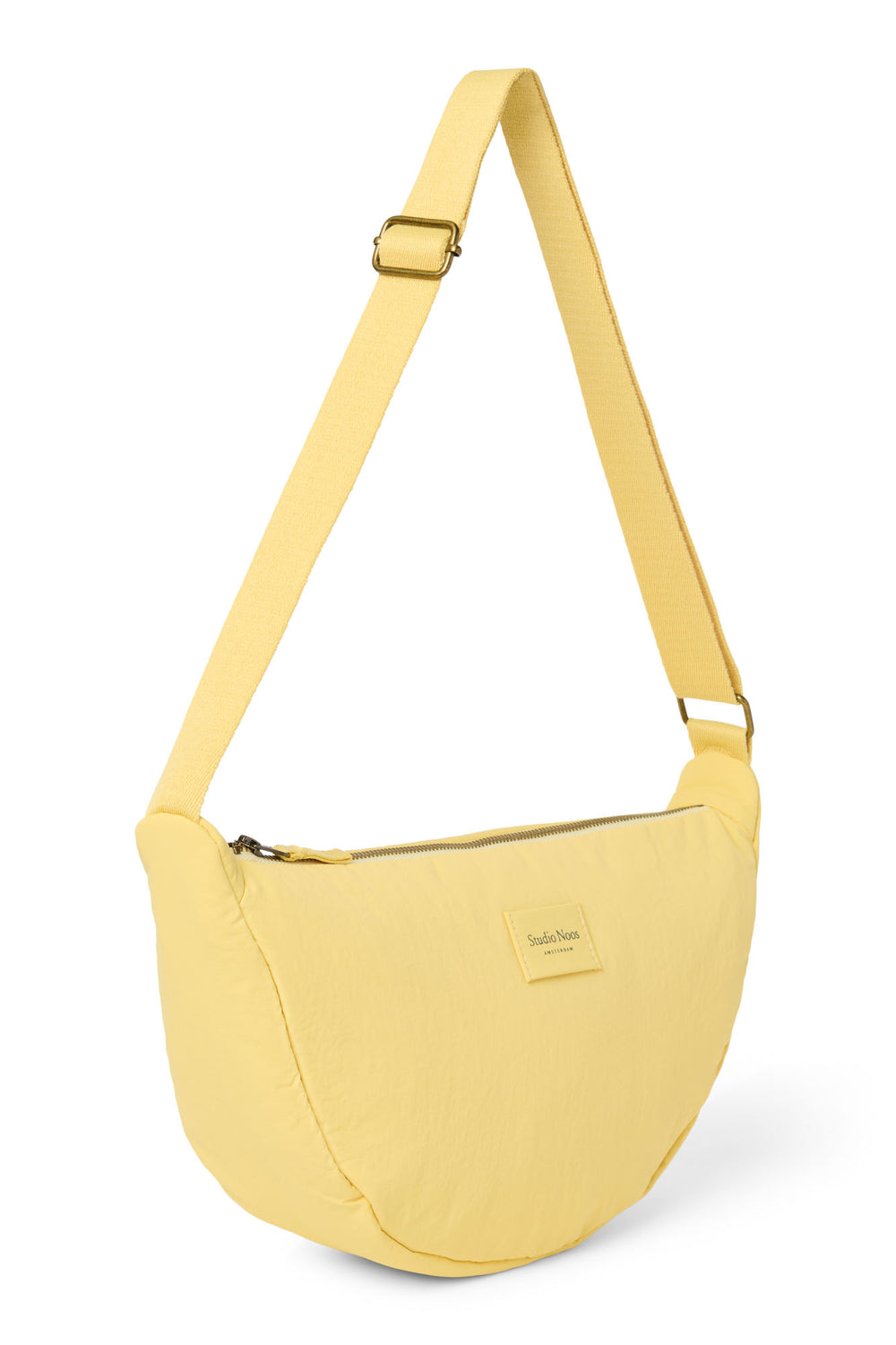 Sac Banane Adulte Puffy Textured Jaune Beurre