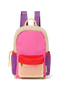 Patchwork Mini Sac à dos | Bright Pink