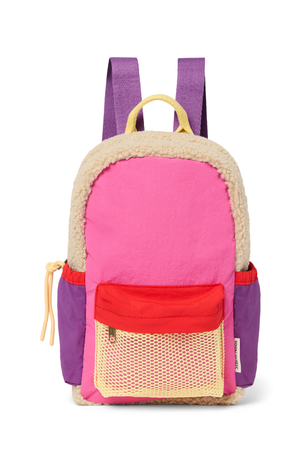 Patchwork Mini Sac à dos | Bright Pink