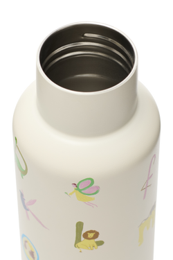 Edelstahl-Trinkflasche 500 ml | Alphabet