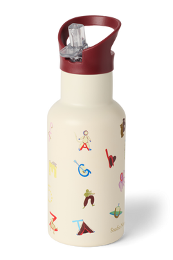 RVS drinkfles 350 ml | Alphabet