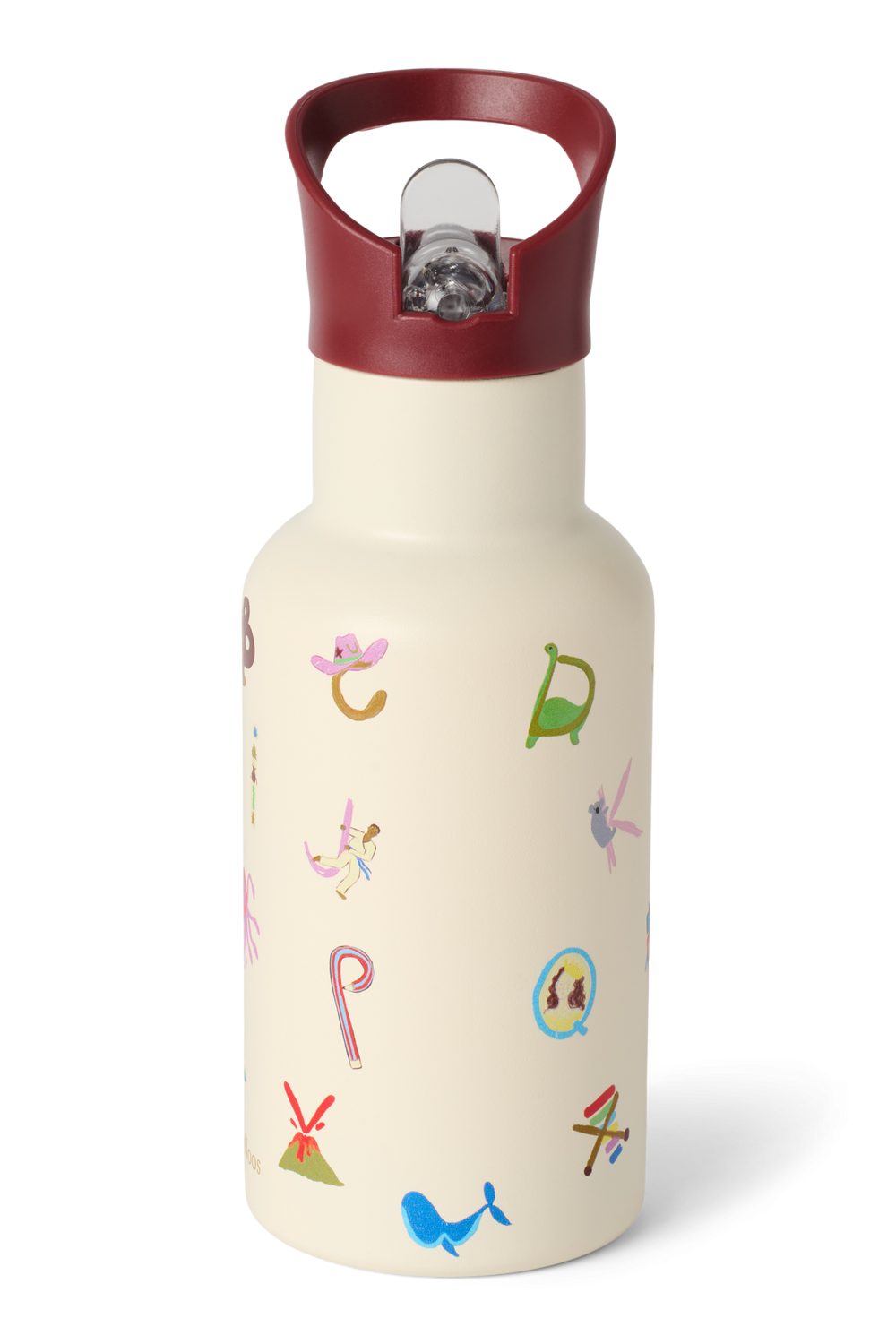 RVS drinkfles 350 ml | Alphabet
