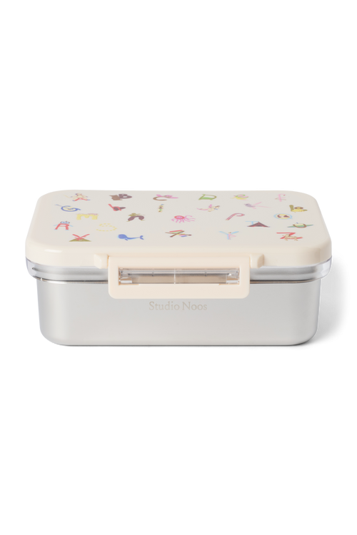 Stainless Steel Lunchbox | Alphabet
