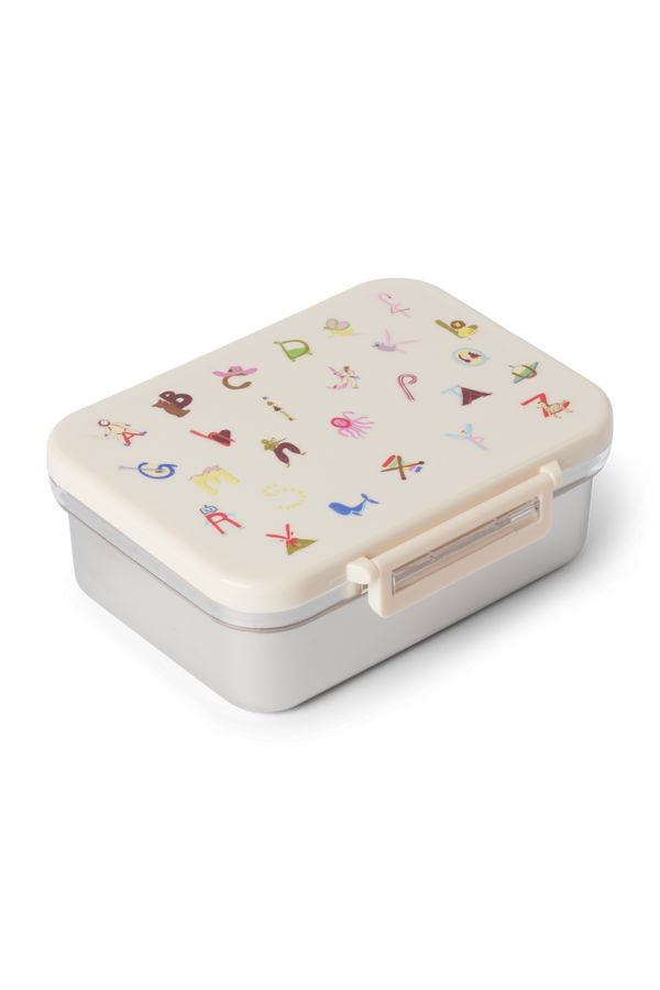 Stainless Steel Lunchbox | Alphabet