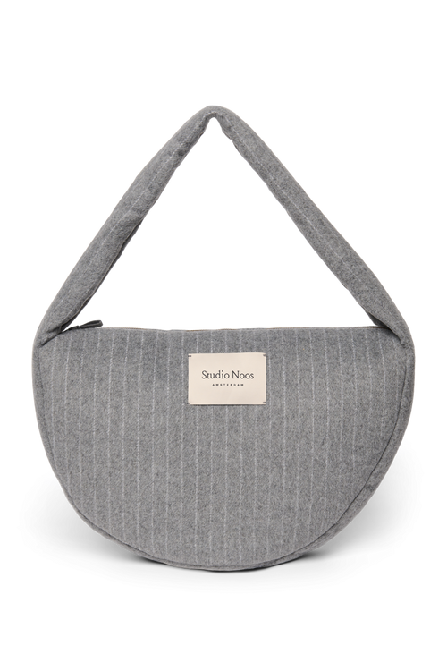 Flanelle craie Cross Body Bag | Gris