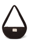 Flannel Chalkstripe Mini Cross Body Bag | Brown
