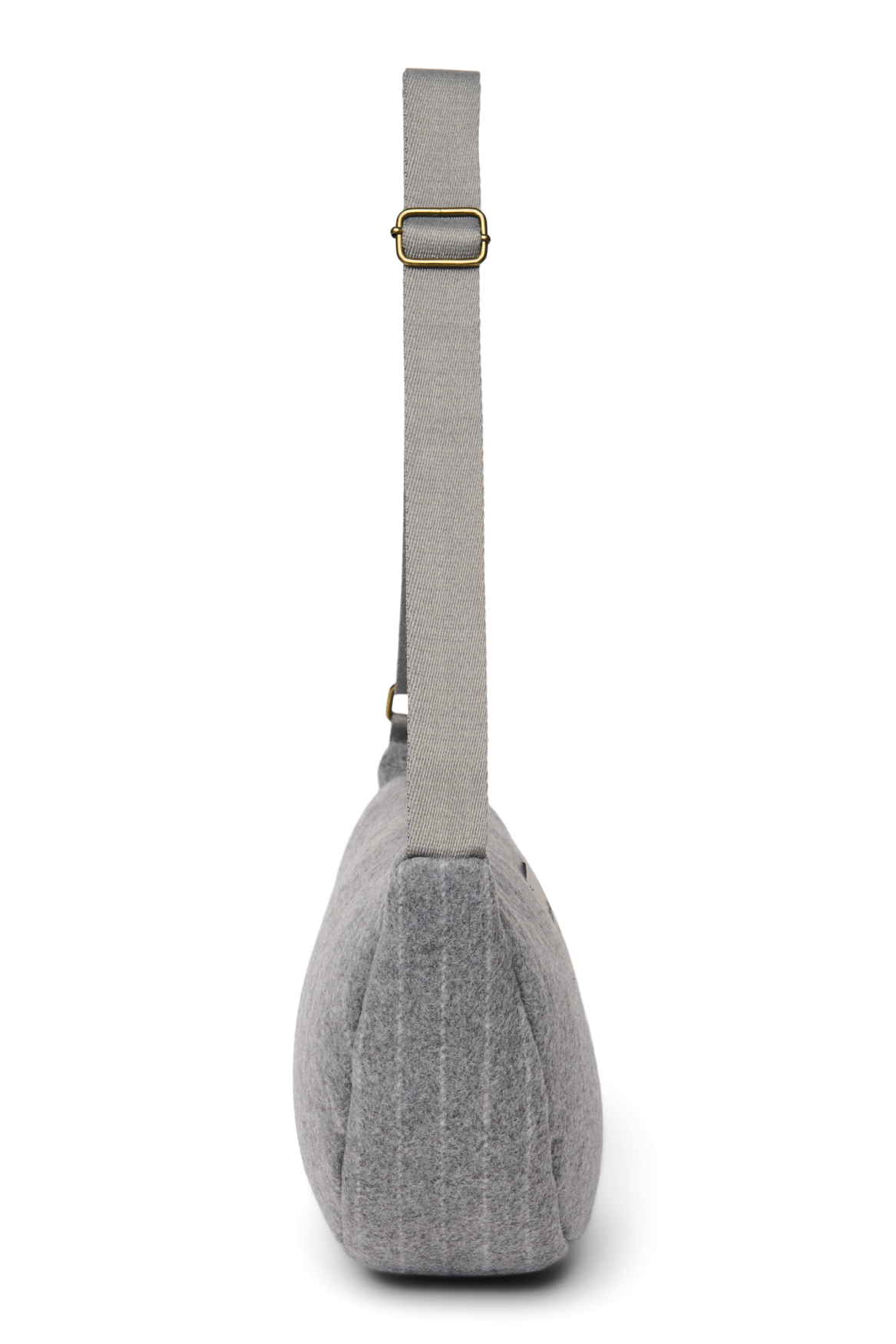 Flannel Chalkstripe Adult Fanny Pack | Light Grey