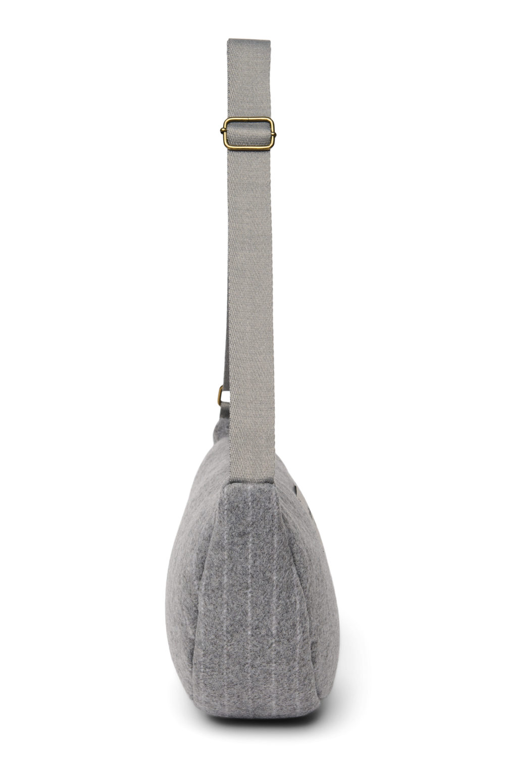 Flannel Chalkstripe Adult Fanny Pack | Light Grey