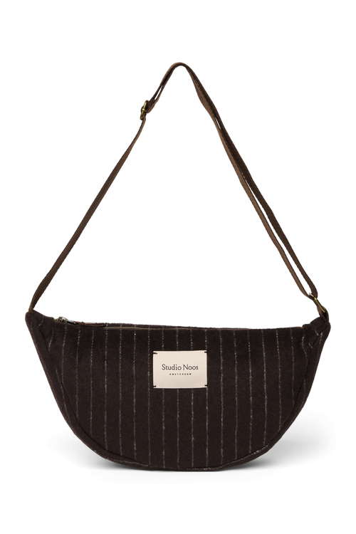 Flanelle craie Fanny Pack | Brun