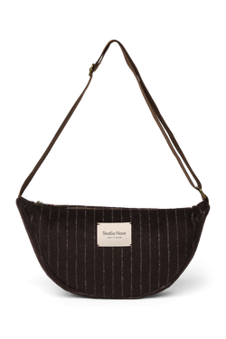 Flannel Chalkstripe Adult Fanny Pack | Brown