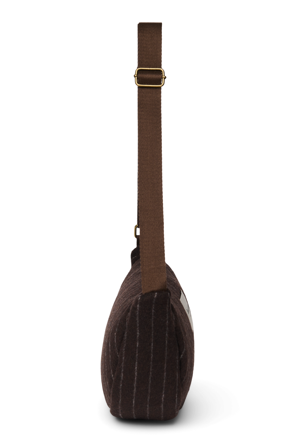 Flannel Chalkstripe Adult Fanny Pack | Brown