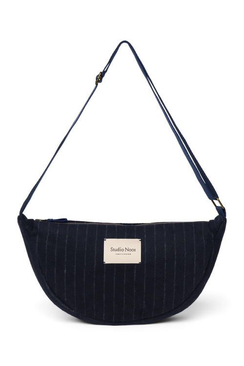 Flanelle craie Fanny Pack | Bleu