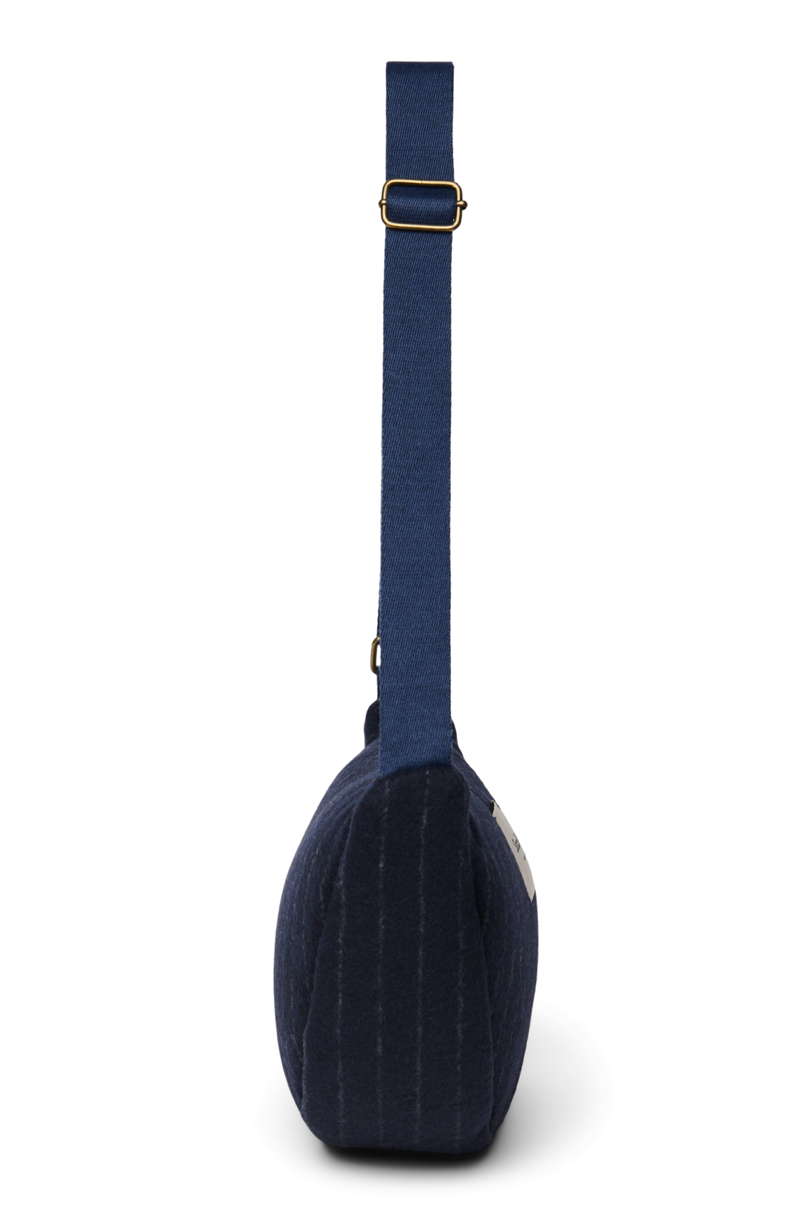 Flannel Chalkstripe Adult Fanny Pack | Dark Blue
