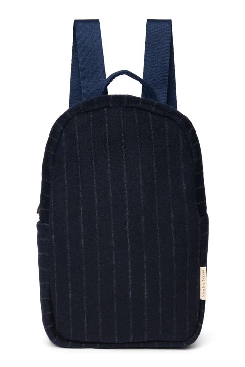 Flannel Chalkstripe Mini Rugzak | Blauwe