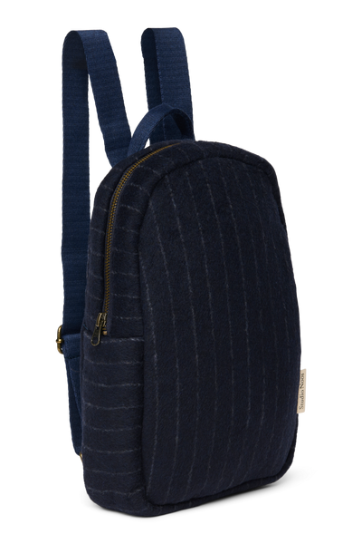 Flannel Chalkstripe Mini Rugzak | Blauwe