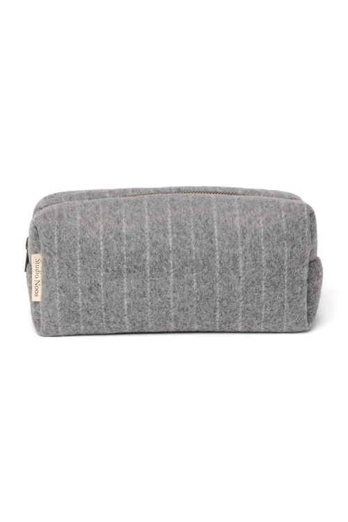 Flanelle craie Pouch | Gris