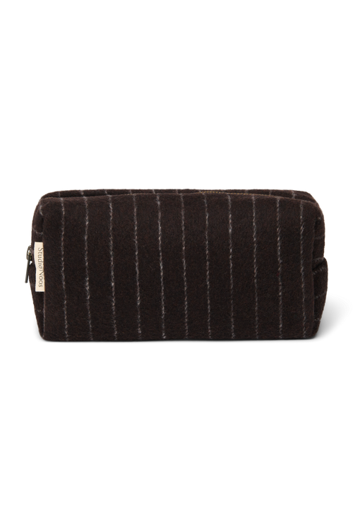 Flanelle craie Pouch | Brun