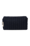 Flannel Chalkstripe Pouch | Dark Blue