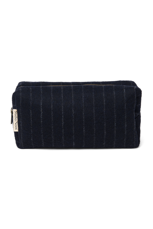 Flanelle craie Pouch | Bleu