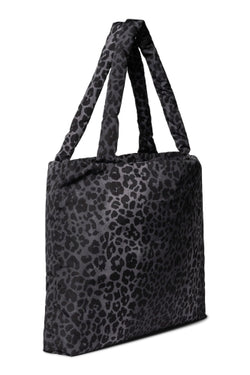 Matelassé Mom Bag | Leopard