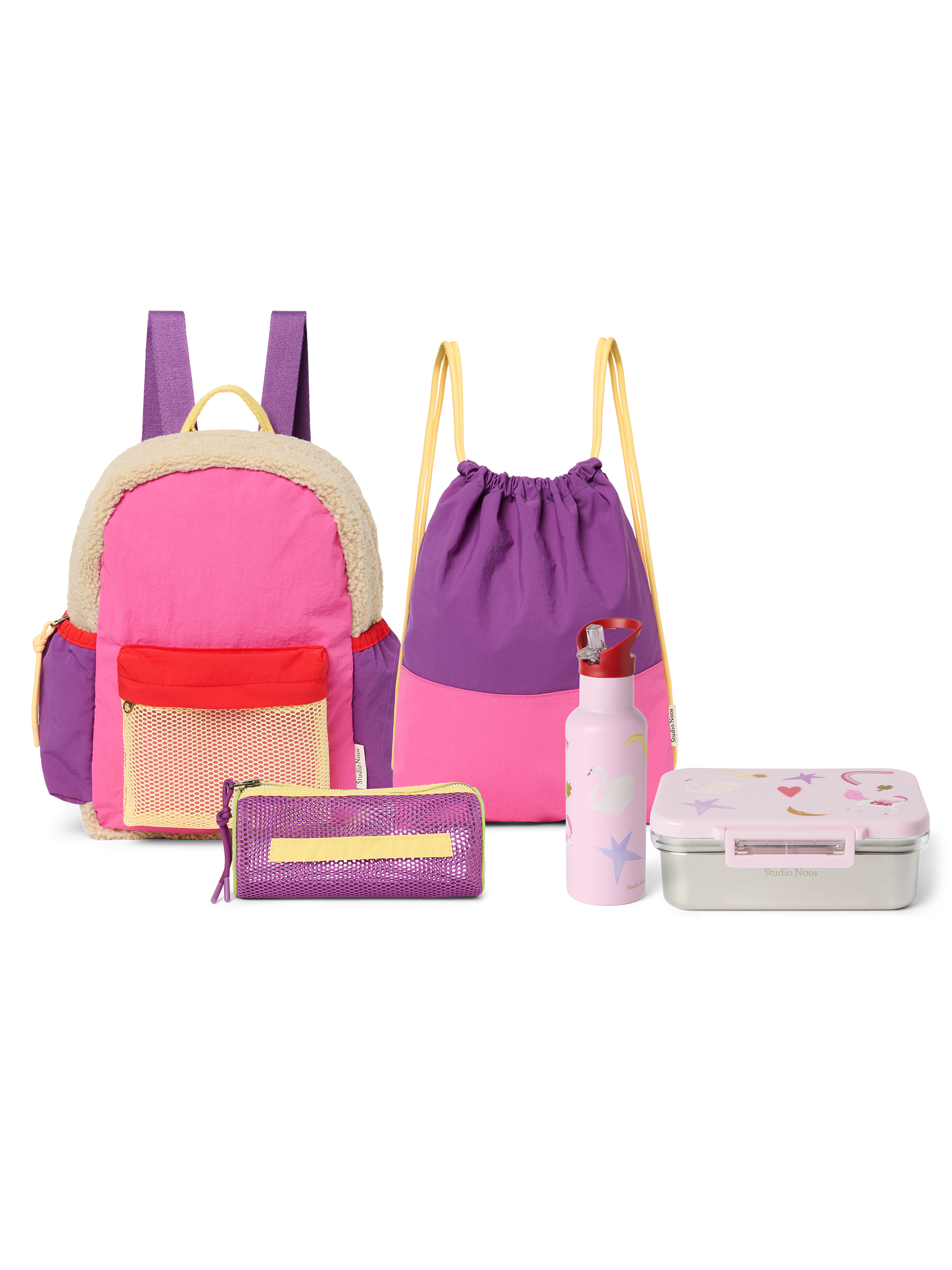 Set rentrée scolaire 500ML | Rose