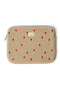 Teddy-Laptophülle 15 Inch | Ecru Hearts