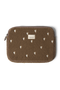 Teddy Hearts Laptop-Hülle | Braun Hearts