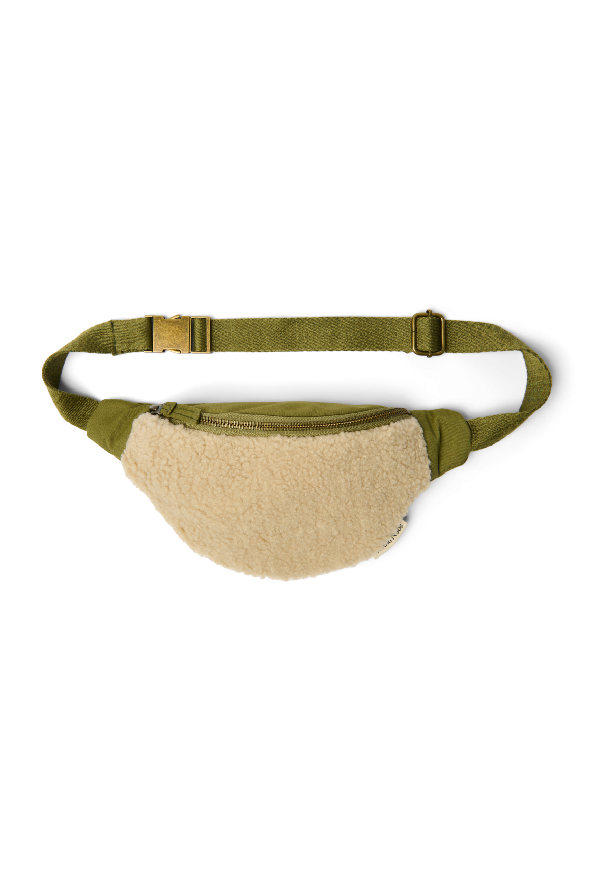 Cotton Mini Fanny Pack | Green