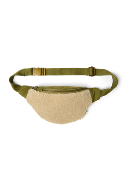 Cotton Mini Fanny Pack | Green