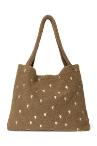  Brown Hearts Teddy Mom Bag 