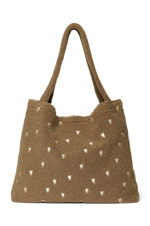 Teddy Mom Bag | Brun Hearts
