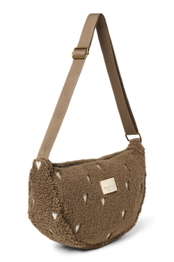 Teddy Adult Fanny Pack | Brown Hearts