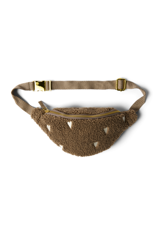 Teddy Mini Fanny Pack | Bruine Hearts