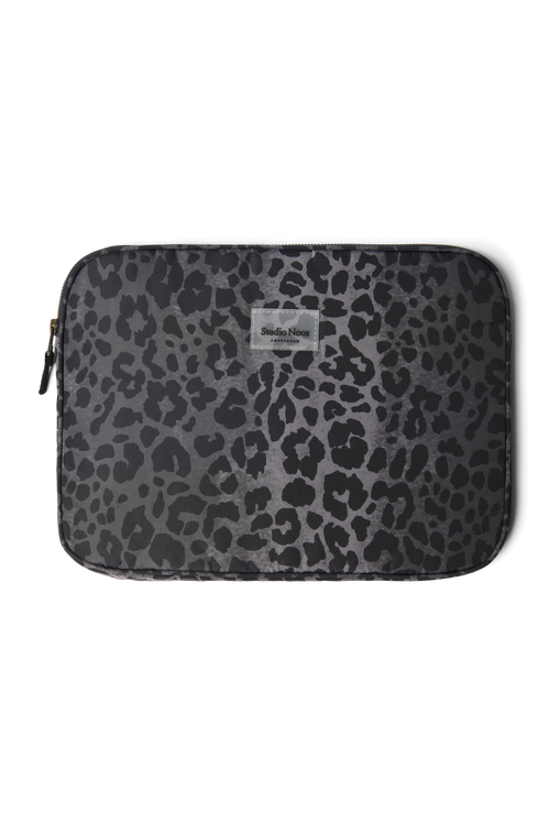 Leopard Puffy-Laptophülle 13 Inch