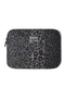 Leopard Puffy-Laptophülle 13 Inch