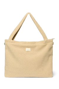  Ecru Teddy Diaper Bag 