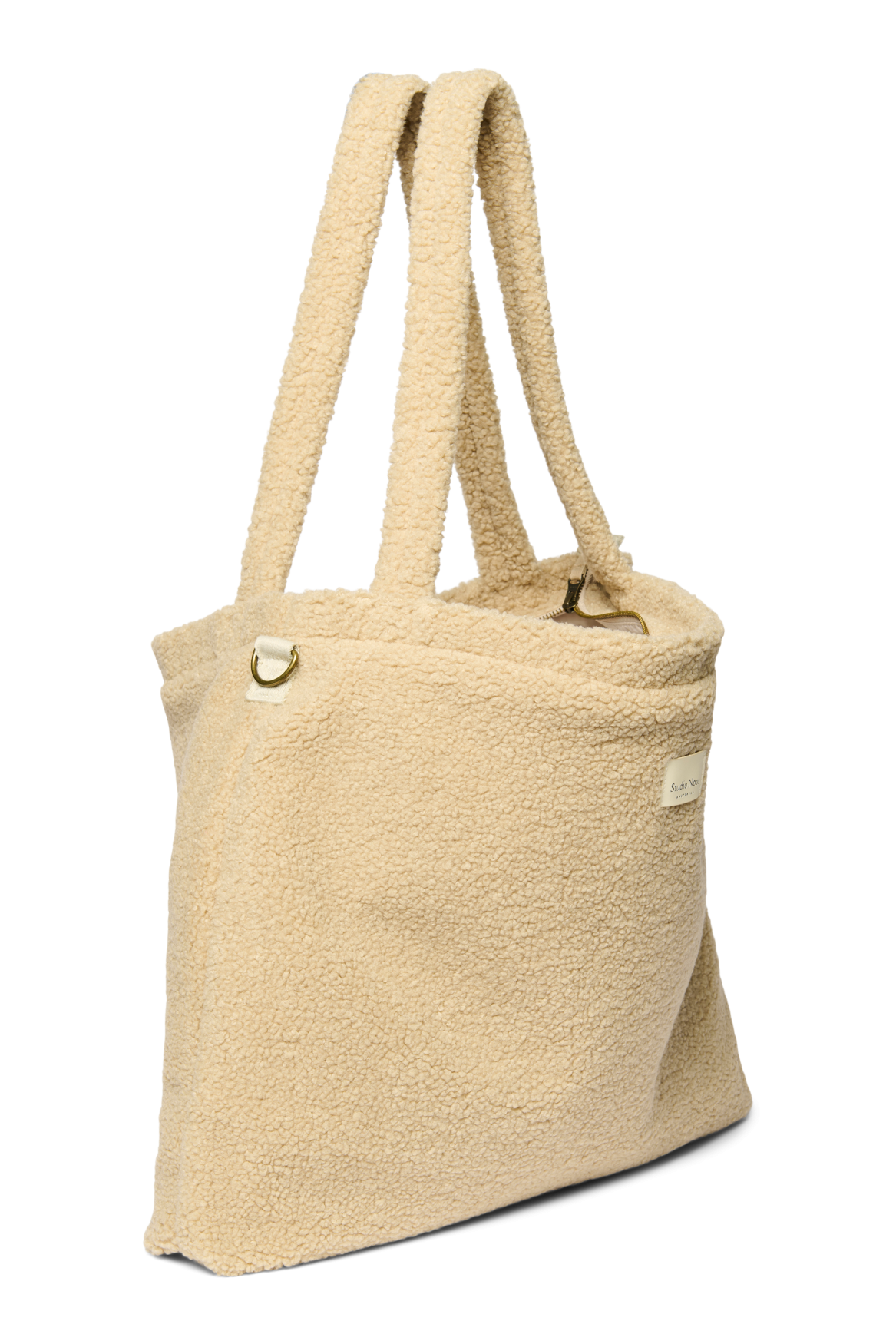 Teddy Diaper Bag | Ecru