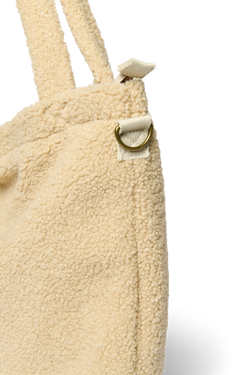 Teddy Diaper Bag | Ecru