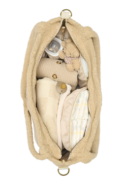 Teddy Diaper Bag | Ecru