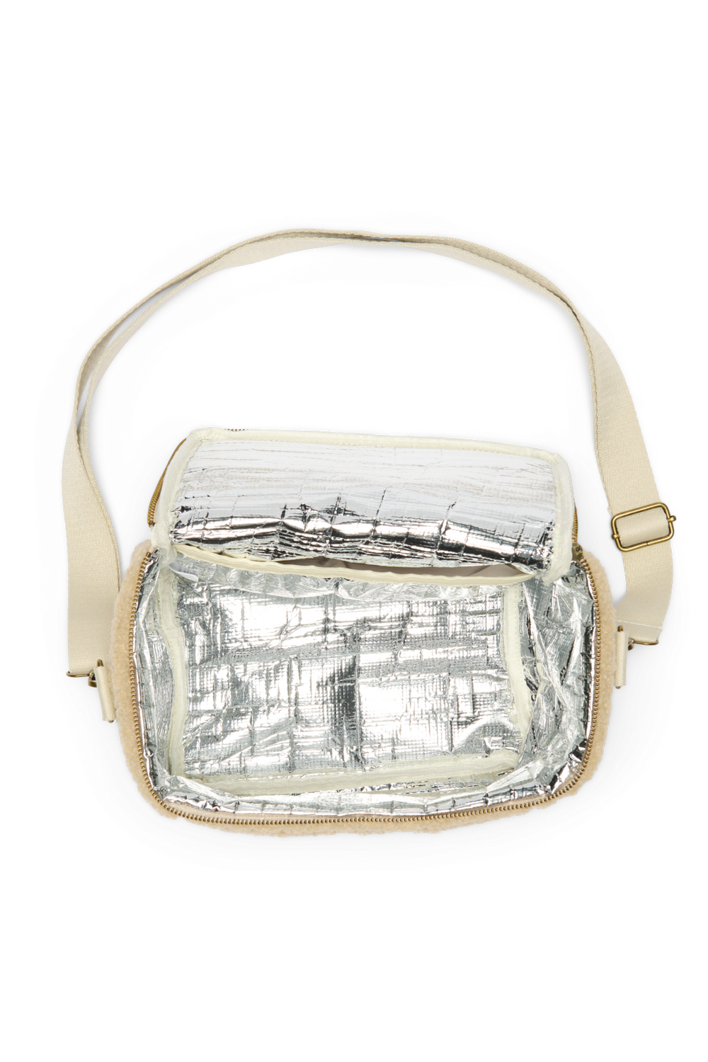 Teddy Cooler Bag | Ecru