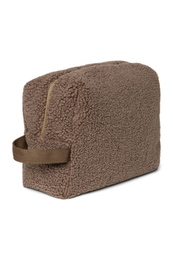 Teddy Toiletry Bag | Brown