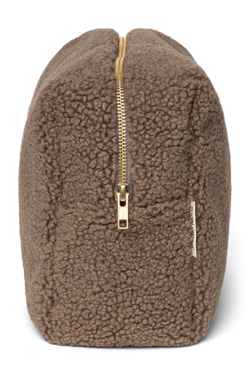 Teddy Toiletry Bag | Brown