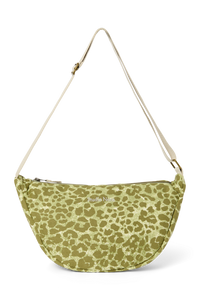  Green Leopard Cotton Adult Fanny Pack 