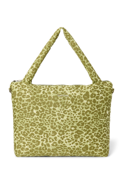 Green Leopard Cotton Sac À Langer